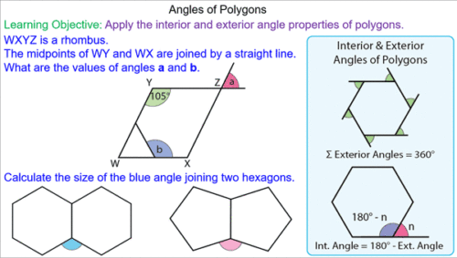 Problem Solving with Angles of Polygons