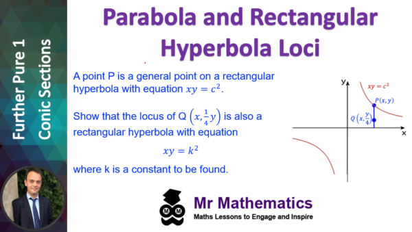 Parabola and Rectangular Hyperbola Loci