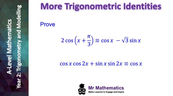 More Trigonometric Identities