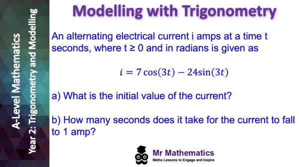 Modelling with Trigonometry